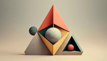 abstract background modern art style. aigenerativeの素材