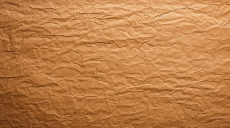 Brown crumpled paper texture background. Abstract paper texture for design.の素材