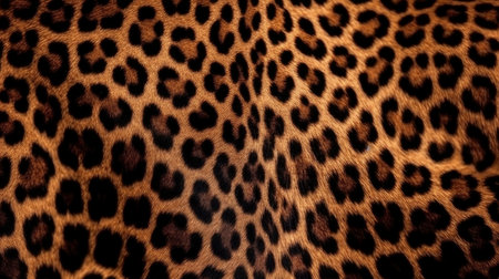 Leopard skin texture, leopard print background, animal skin patternの素材
