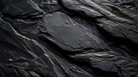 Black stone texture. Black stone background. Black stone texture. Black stone background.の素材