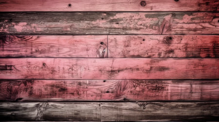 Old painted wood wall - texture or background; color toned imageの素材