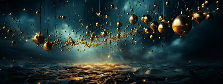 Modern Futuristic Sci-Fi Purple Blue Neon Lights On Abstract Constructionの素材