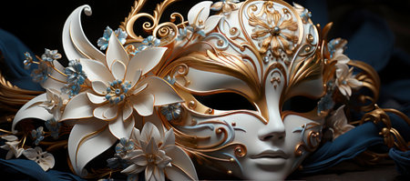 Venetian Elegance, Enchanting Carnival Masksの素材