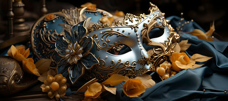 Venetian Elegance, Enchanting Carnival Masksの素材