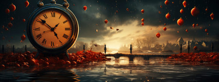 Fantasy wallpaper for various decorationsの素材