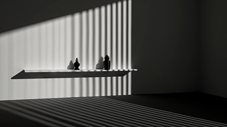 Interplay of Light and Shadows in Contemporary Architectureの素材