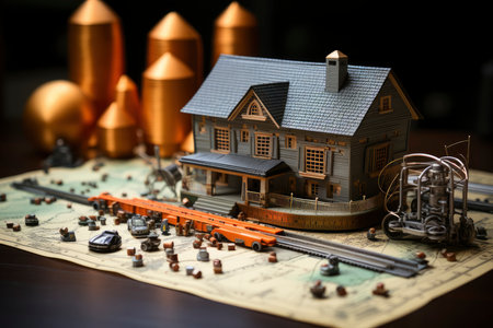 Miniature Dream Home: Architectural Model Showcaseの素材