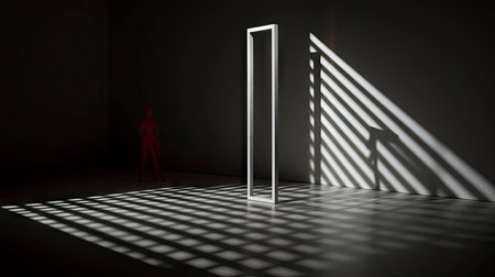 Interplay of Light and Shadow in Modern Architectureの素材