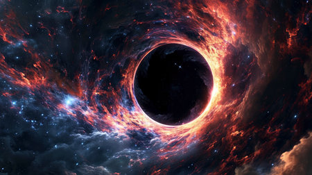 hole black space way fiction hydrogen nebula galaxy white earth cloud cosmic atmosphere explosion meteorite deep star conceptの素材