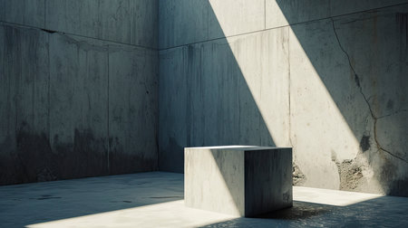 Serene Marble Hallway Bathed in Soft Light with Spherical Accents and Staircaseの素材