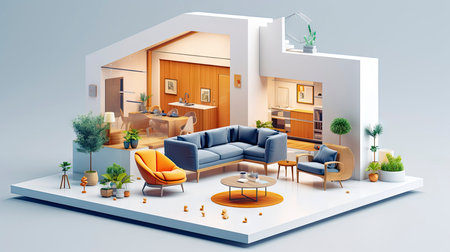 Bright and Colorful Mediterranean Style Villaの素材