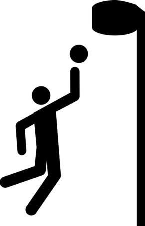 Korfballのイラスト素材