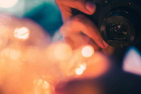 Photo Bokeh Photographer.の写真素材