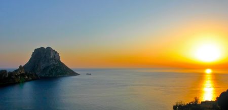 Ibiza Sunset at Es Vedra - Ibizaの写真素材