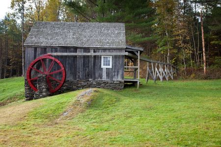 Water Wheel Millの写真素材