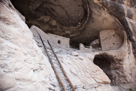 Gila Cliff Dwellingsの写真素材
