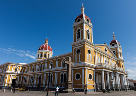 Cathedral de Granadaの写真素材