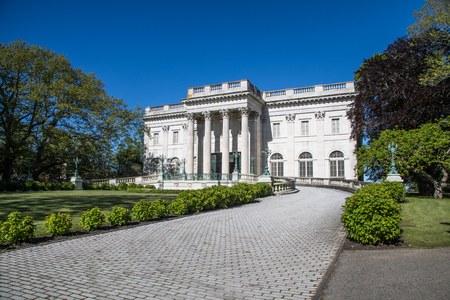 The Marble House Mansion in Newportのeditorial素材