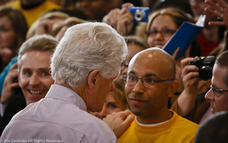 Senator Patty Murray, President Bill Clinton Get Out the Vote Rally,Everett, WAのeditorial素材