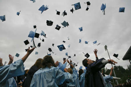 High School Graduation, Class of 2008.のeditorial素材