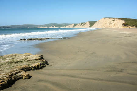 Point Reyes National Seashore,CA,Limantour Spitの写真素材
