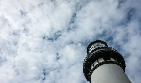 Yaquina Head Light House, Newport, Oregonの写真素材