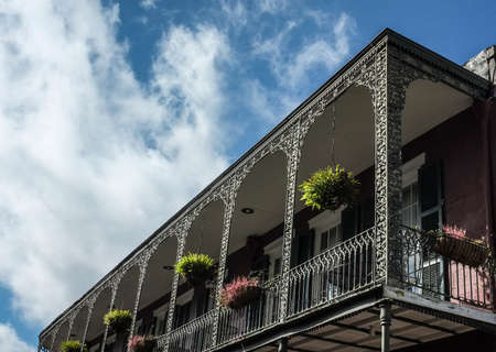 building iron work,NOLAの写真素材