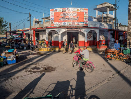 San Blas, Mexico Market.のeditorial素材
