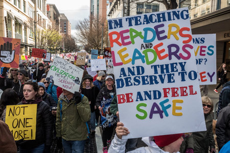 March for Our Lives, Seattle, 2018
