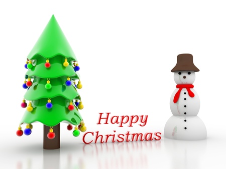 happy Christmasの写真素材