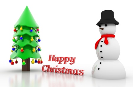 happy Christmasの写真素材