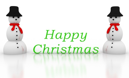 happy Christmasの写真素材