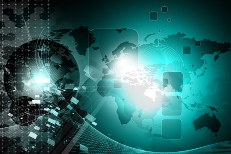 Business background in abstract backgroundの写真素材