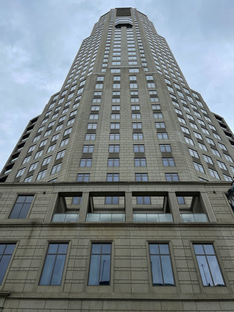 Atlanta, GA - March 28, 2021:  A Condominium in the Buckhead district of Atlanta, GA.
