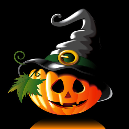 Halloween pumpkin illustrationのイラスト素材