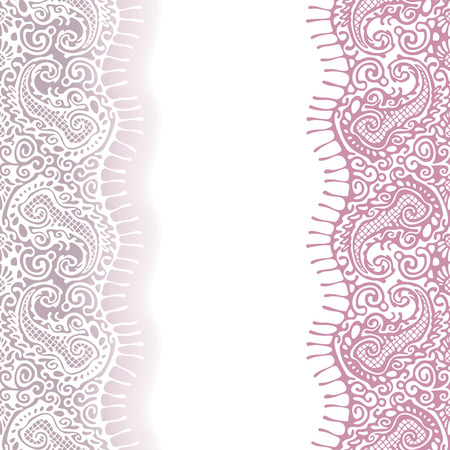 seamless laceのイラスト素材