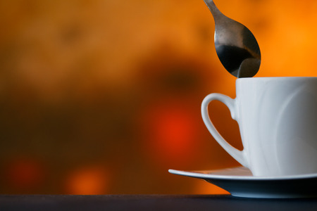 Tea - Hot Drink, Cup, Pouring, Hot Drink, Tea Cup, Spoonの写真素材