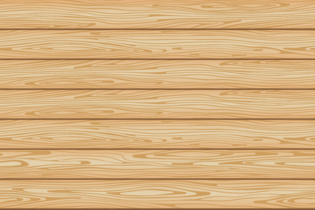 Seamless wood beige background pattern from boards. Vector illustration.の写真素材