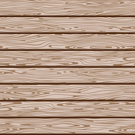 Seamless wood brown background pattern from boards. Vector illustration.の写真素材