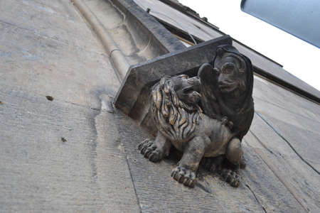 Gargoyle in Pragueの写真素材