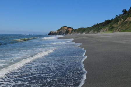 Beach At Humboldt Lagoon State Park California
