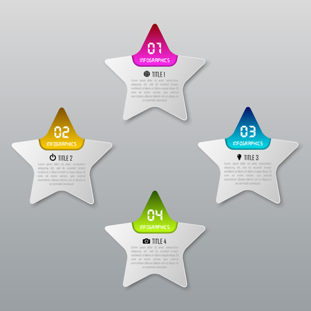 Vector timeline infographics template for chart, diagram, web design, presentation, workflow layoutのイラスト素材