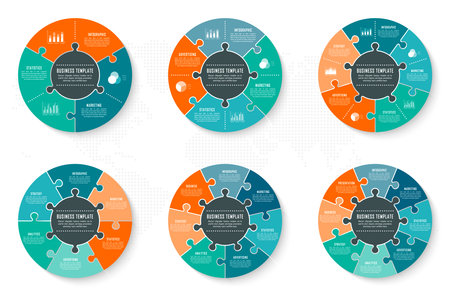 Infographic timeline template can be used for chart, diagram, web design, presentation, advertising, history. vector infographic illustrationのイラスト素材
