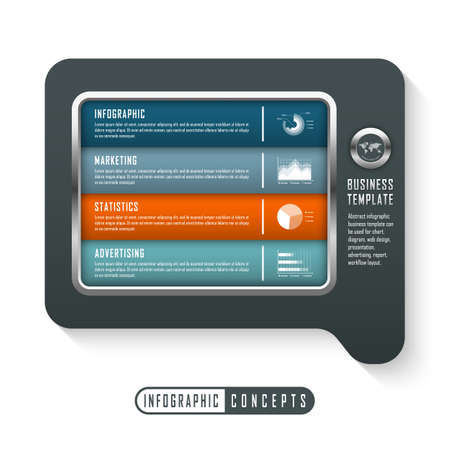 Infographic timeline template can be used for chart, diagram, web design, presentation, advertising, history. vector infographic illustrationのイラスト素材