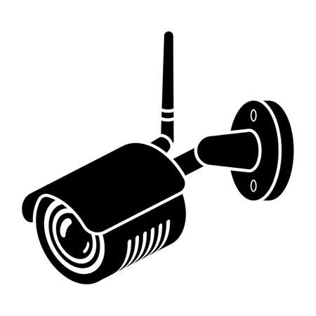 security camera. cctv icon. Video surveillance icon.のイラスト素材