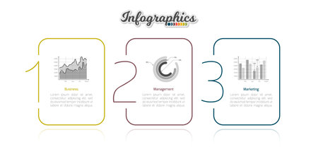 Infographic timeline templateのイラスト素材