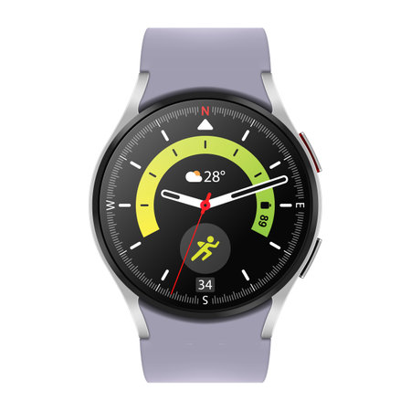 Smart watch isolated on white. Fitness braceletのイラスト素材