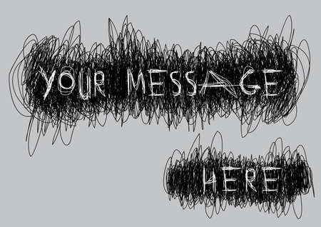 torn banner, vector backgroundのイラスト素材