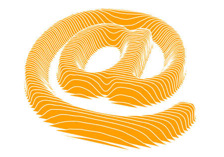 3d mail symbol, vectorのイラスト素材