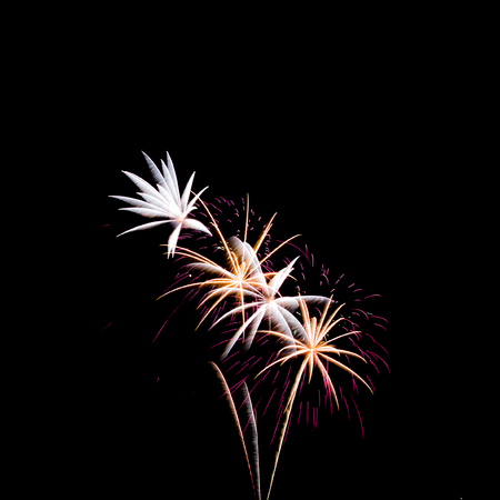 Fireworks in Aalsmeerの写真素材